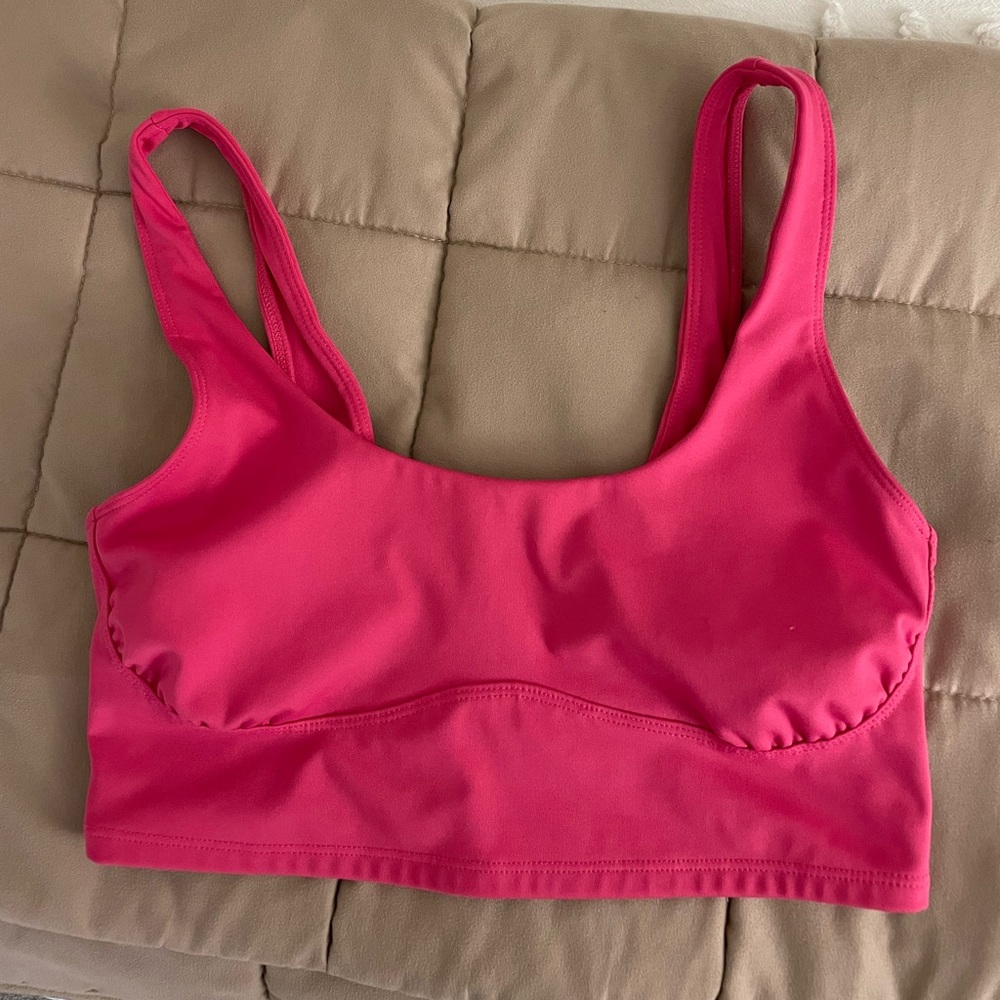 Free People Movement Pink Sports Bra